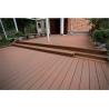 Buy cheap Outdoor 150mm*25mm Wood Plastic Composite/WPC Decking for Decking Materials Resilient from wholesalers