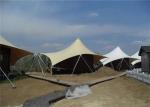 Custom Tensioned Fabric Membrane Large Glamping Tent Aesthetic Appearance