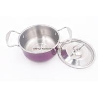 Buy cheap 6pcs 20cm Stainless Steel Casserole Hot Pot Insulated Food Warmer product
