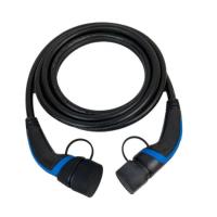 Buy cheap OEM Three Phase Coiled EV Type 2 Type 2 Charging Cable 16A 5M product