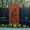 Buy cheap Custom Outdoor Anti Rust Corten Fence Panels Laser Cut For Wall Art from wholesalers