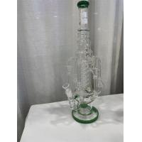 Buy cheap Twin Layer Filter Glass Recycler Bong Tobacco Glass Blunt Bubbler 14mm Bowl product