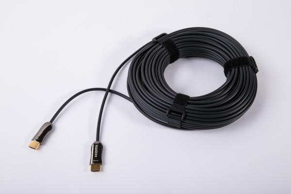 Buy cheap 100meter HDMI2.0 AOC cable over fiber optic cable from wholesalers