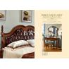 Buy cheap Luxury Leather Antique Solid Wood King Size Bed from wholesalers