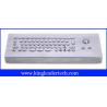 Buy cheap 66 Keys Waterproof Industrial Desktop Keyboard With Aluminum Alloy Back Panel from wholesalers