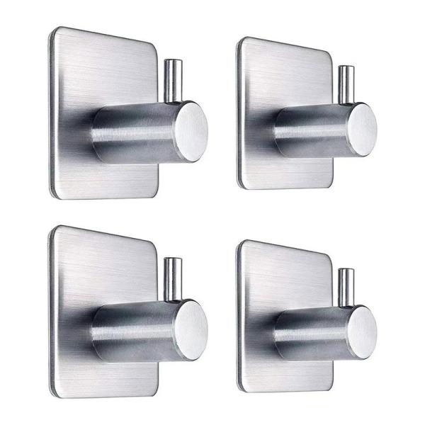Buy cheap Durable and Waterproof Stainless Steel Adhesive Hooks for Bathroom and Kitchen from wholesalers
