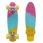 22inch Cute Penny Skateboards 3 Colors Rainbow Deck For Girls Beginners