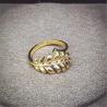 Buy cheap feather ring 18kt gold with yellow gold from wholesalers