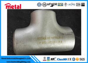 Wholesale Seamless Nickel Alloy Steel Equal Tee ASTM B366 WP20CB - W Pipe Fittings from china suppliers