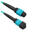 Buy cheap For Standard loss 0.60dB Fiber optic MPO /MTP OM3 patch cord from wholesalers