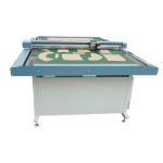 Single Color Vibrating Knife Cutting Machine for Textile Fabric Leather PVC and