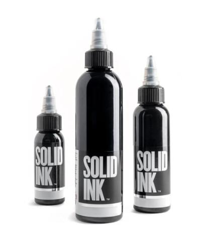 Buy cheap Matte Black Solid Ink Tattoo Ink Faster Coloring 30ML 60ML For Permanent makeup from wholesalers