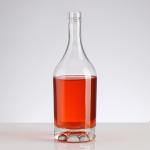 Glass Bottle for Liquor 750ml Round Shape Vodka Whiskey Gin Rum Spirit Wine