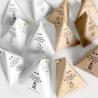 Buy cheap Kraft Paper Recycled Gift Bags Personalized Metallic Foil Candy Bags With Rope from wholesalers