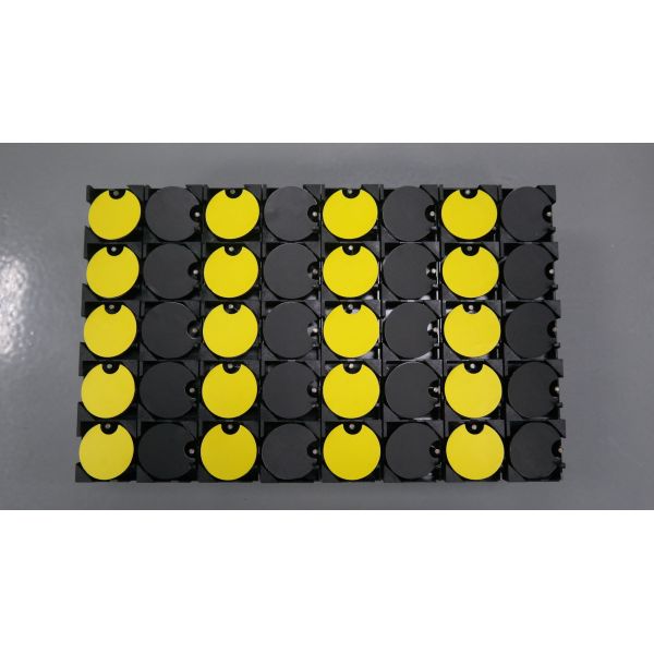 Dmx Digital Flip Disc Display Logo Screen for Wall Advertising