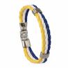 Buy cheap Newest selling good quality braided female pu bracelet wholesale from wholesalers