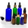 Buy cheap Custom Amber Eye Glass Dropper Bottles For Serum Cosmetic from wholesalers