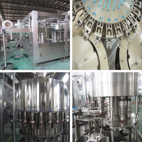 Stainless Steel Automatic Water Filling Machine , Bottled Water Manufacturing Equipment