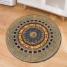 Buy cheap Modern Minimalist Printed Chair Floor Mat Round Office Computer Floor Mat from wholesalers