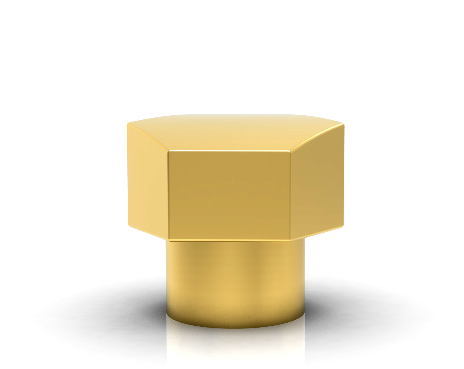 OEM Non Refillable Electroplating Zamak Perfume Caps