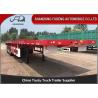 Buy cheap Customized 3 Suspension Axle 40 Foot Flatbed Trailer from wholesalers