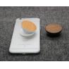 Buy cheap Cherry / Walnut Wood Airbag Phone Holder Custom Logo and Design Supported from wholesalers