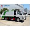 Buy cheap ISUZU 4x2 Driving Type 5cbm Rear Loader Hanging Bucket Waste Disposal Truck from wholesalers