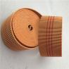 Buy cheap 60mm Orange Color Outdoor Furniture Webbing 20%-30% Elongation With 3 Red Lines from wholesalers