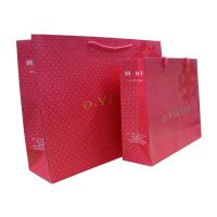 Buy cheap OEM Recyclable Ayilian Pink 210g Artpaper Shopping Bag, Paper Carrier Bags product