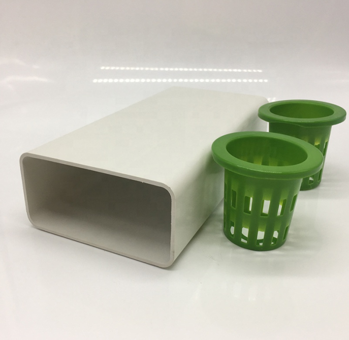 Eco-friendly 120*120 mm PVC Square for Hydroponic NFT Growing Systems in PP Material
