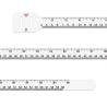 Buy cheap Customized Sturdy PP Plastic Head Mid Upper Arm Circumference Tape 60 Inches For Adults Measuring from wholesalers