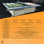 Cutting Thickness≤3mm Automatic Fabric Template Cutting Machine for Women's Wear