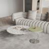 Buy cheap Simple Design Acrylic Coffee Bar Console Table 90cm*90cm*38cm from wholesalers