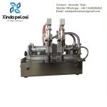 Semi-Automatic Stand Up Pouch Filling And Sealing Machine For Cosmetic Cream