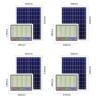 Buy cheap 100W Lens Brightness Household Lighting Remote Controlled Solar Powered Flood Light from wholesalers