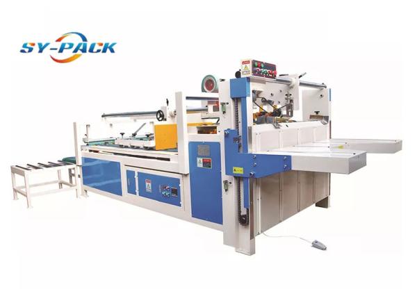 Buy cheap Electric Carton Folder Gluer Machine 60m/Min Semi Automatic Gluing Machine from wholesalers