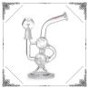 Buy cheap Oil Dab Rigs Recycler Bongs Mini Double Barrels Glass Smoking Water Pipes from wholesalers