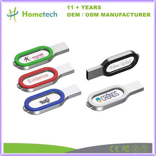 Innovative Slim Metal USB Flash Drive USB 3.0 64G With Logo Customized