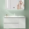 Buy cheap Wall Mounted Solid Wood Bathroom Vanity Countertop With Sink from wholesalers