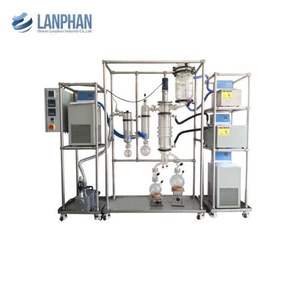 Buy cheap Wiped Film Distillation Equipment Essential Oil Machine Food Beverage Factory from wholesalers