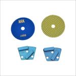 PDC Concrete Terrazzo Floor Diamond Grinding Disk 30# 50# 100# 150# 300#