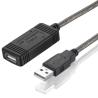 Buy cheap Active Repeater Foil Braided Built In 48P IC USB 2.0 Extension Cable from wholesalers