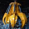 Buy cheap Bulk Heavy Duty Cargo Orange Peel Grab Bucket Electric Hydraulic from wholesalers