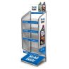 Buy cheap 4 Tier Metal Display Stands Engine Oil Metal Car Accessories Display Rack Lubricant Oil from wholesalers