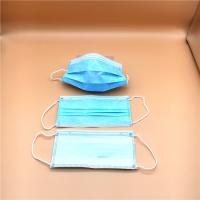 Buy cheap Non Woven Fabric 3 Ply Face Mask / Medical 3 Layer Face Mask High Filter product