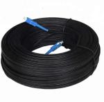 OEM 100m FTTH Drop Cable With LC SC FC ST Connector Outdoor Armored
