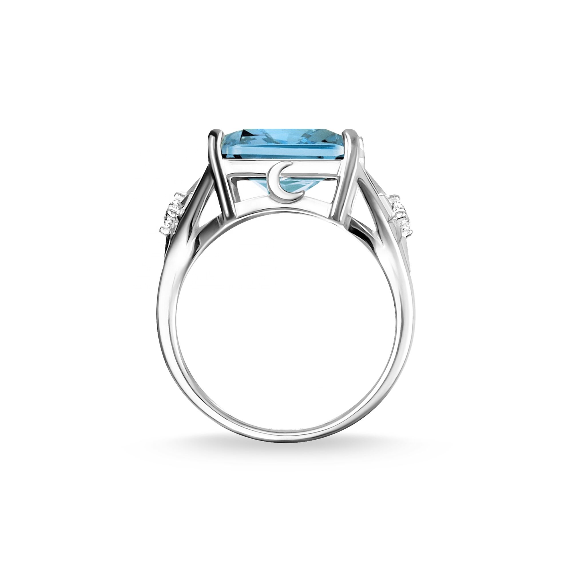 Third Party Appraisal 925 Sterling Silver Women's Engagement Ring with High End Design