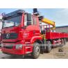 Buy cheap Shacman M3000 8x4 12 - 16T Truck Mounted Telescopic Crane from wholesalers