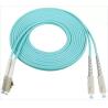 Buy cheap OM3 Aqua Green Duplex Multimode CATV Patch Cord Jumper from wholesalers