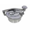 Buy cheap Female Thread Pressure Cast Frp Round Manhole Cover Stainless Steel for Industrial from wholesalers
